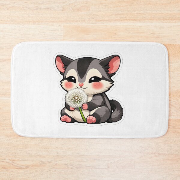 Item preview, Cute Sugar Glider Holding A Dandelion designed and sold by Owcomm.