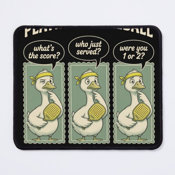 Item preview, Playing Pickleball Improves Memory Funny Gooses Players designed and sold by CF_VintageDesign.