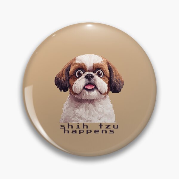 Item preview, Shih Tzu Happens designed and sold by TeeHee Puns.