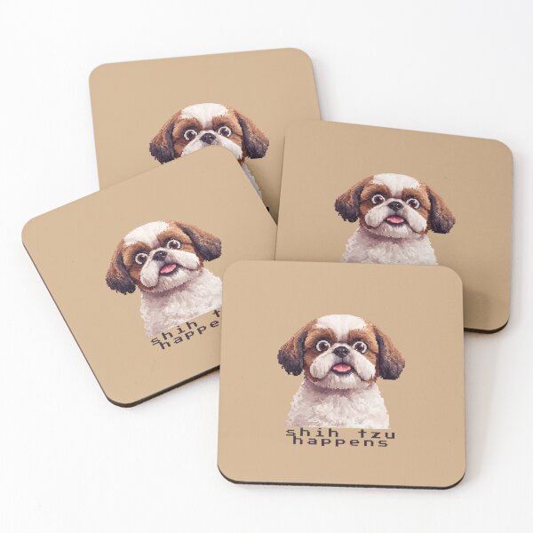 Item preview, Shih Tzu Happens designed and sold by TeeHee Puns.