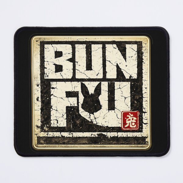 Item preview, Distressed retro BUN FU logo designed and sold by SonicAlchemist.
