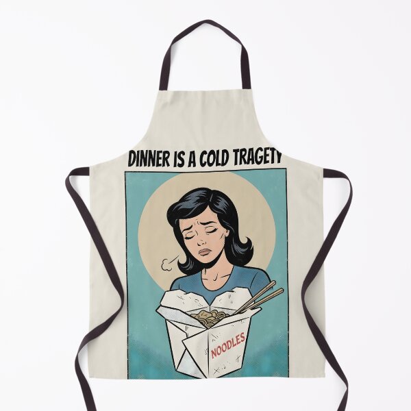 Item preview, Cold Takeout Dinner Minimalist Comic Poster designed and sold by DuckOddity.