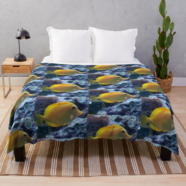 Item preview, Golden Yellow Tang Tropical Saltwater Fish Photography designed and sold by pbchan.