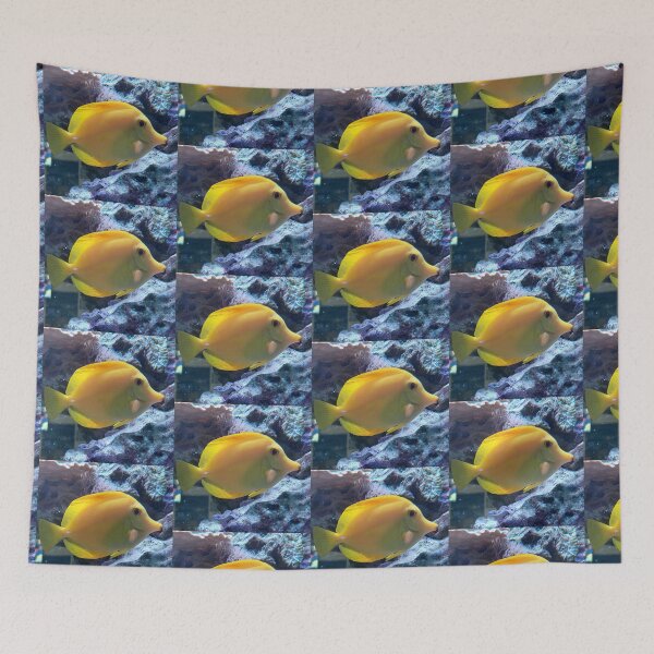 Item preview, Golden Yellow Tang  Tropical Saltwater Fish Photography designed and sold by pbchan.