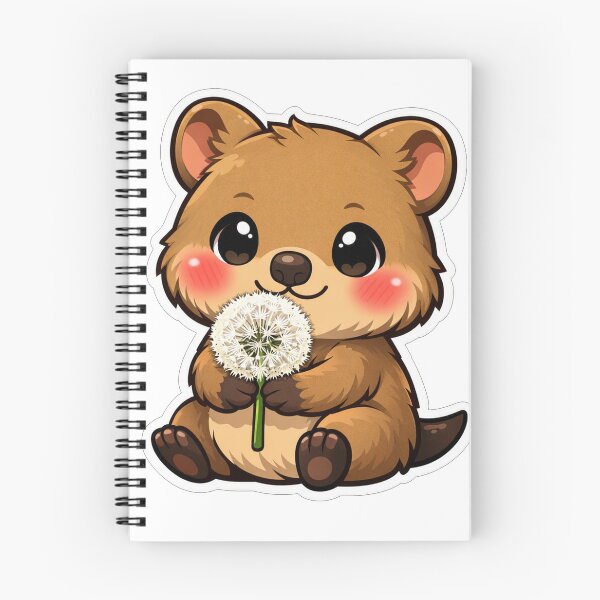 Item preview, Cute Little Quokka Holding A Dandelion designed and sold by Owcomm.