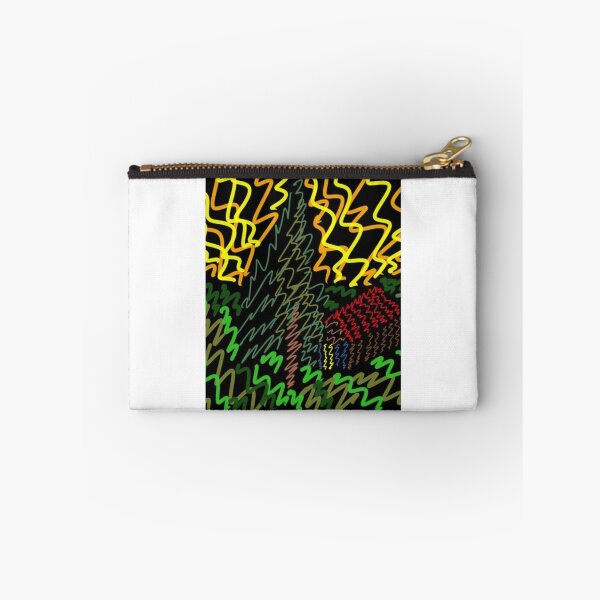 Item preview, Forest Cabin neon doodle, Electric landscape designed and sold by BlondelleWinny.