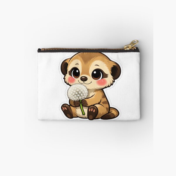 Item preview, Cute Baby Meerkat Holding A Dandelion designed and sold by Owcomm.