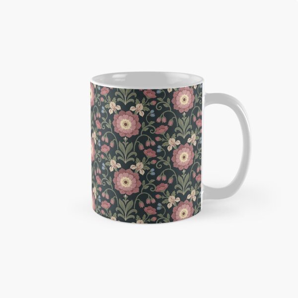 Artikelvorschau, Vintage-Blumenmuster entworfen und verkauft von Allywork.