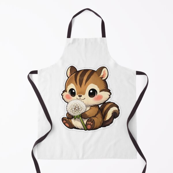 Item preview, Cute Chipmunk Holding A White Dandelion designed and sold by Owcomm.