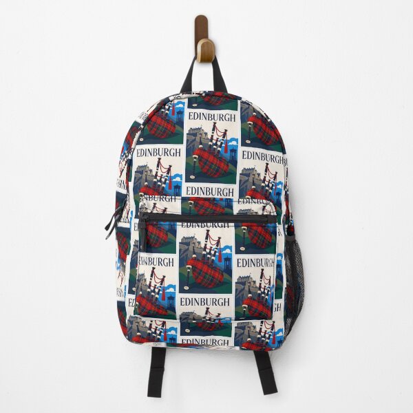 Item preview, Edinburgh Bagpipes Travel Poster Art designed and sold by Beyond Destinations.