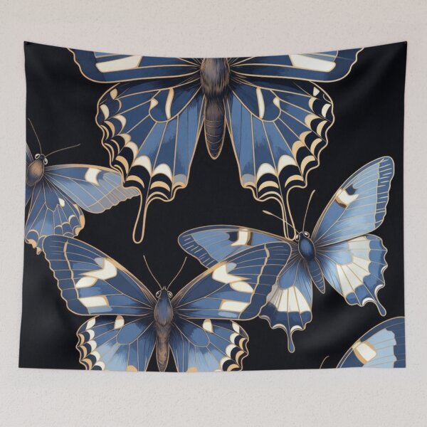 Item preview, Butterfly Art Deco designed and sold by CharmingFlowers.