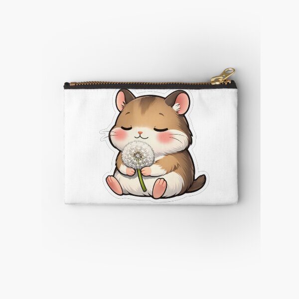 Item preview, Cute Hamster Holding A White Dandelion designed and sold by Owcomm.