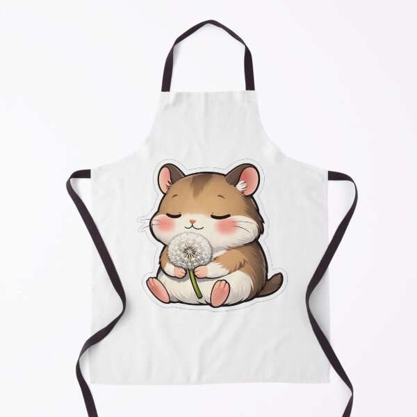 Item preview, Cute Hamster Holding A White Dandelion designed and sold by Owcomm.