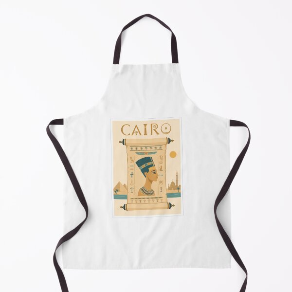 Item preview, Cairo Nefertiti Papyrus Travel Poster designed and sold by Beyond Destinations.