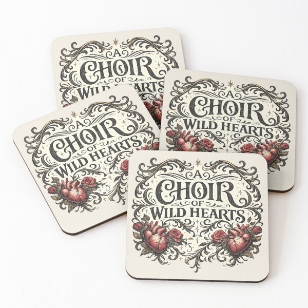 Item preview, A Choir of Wild Hearts – Romantic Gothic Art Nouveau Design designed and sold by From Cyryl with Love.