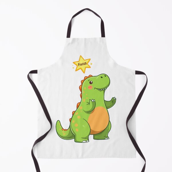 Item preview, ADHD Dinosaur Sticker – Focus? Never Heard of It – Cute T-Rex Art designed and sold by Flownow.