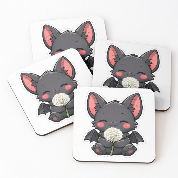 Item preview, Cute Little Bat Holding A Dandelion designed and sold by Owcomm.