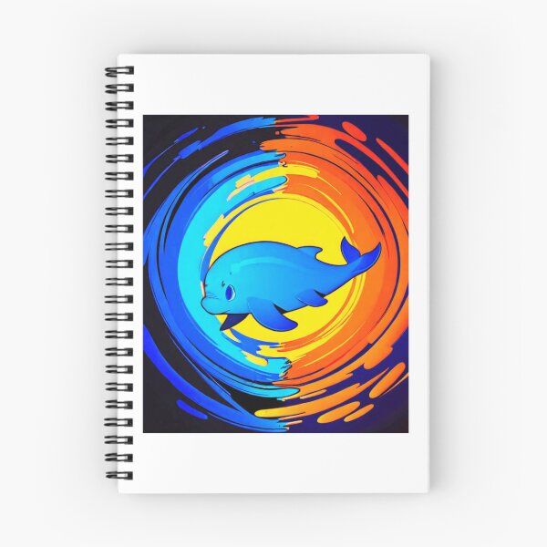 Item preview, Vortex Dolphin aquatic spin, Vividcetacean designed and sold by BlondelleWinny.
