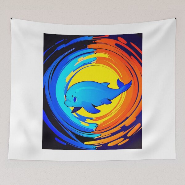 Item preview, Vortex Dolphin aquatic spin, Vividcetacean designed and sold by BlondelleWinny.