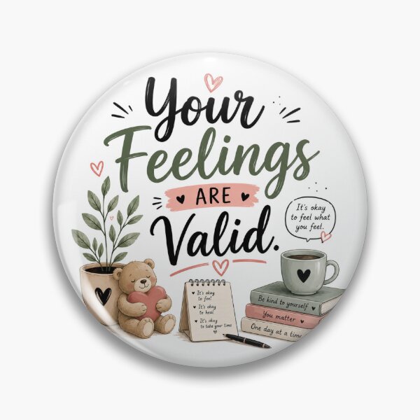 Item preview, Your Feelings Are Valid designed and sold by KrithigaArts.