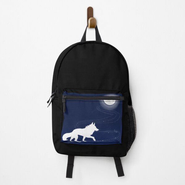 Item preview, White Wolf Under the Moon | Celestial Fantasy Art designed and sold by Astral-AL.
