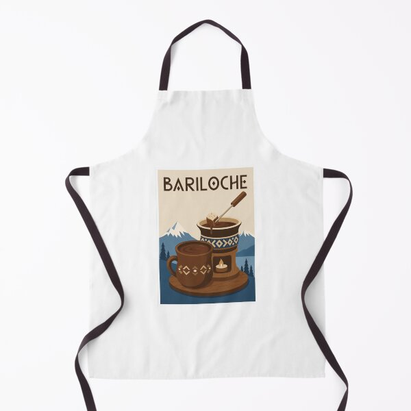 Item preview, Bariloche Chocolate Fondue Travel Poster designed and sold by Beyond Destinations.