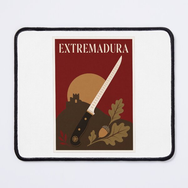 Item preview, Extremadura Traditional Knife Travel Poster designed and sold by Beyond Destinations.