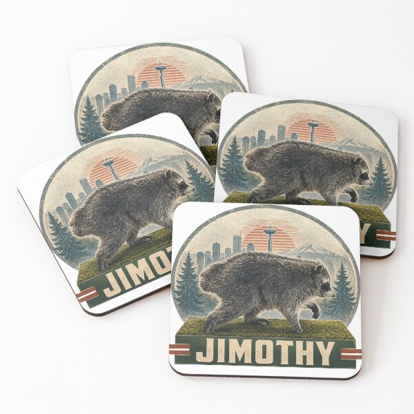 Item preview, Jimothy Viral Raccoon – Funny Trash Panda, Seattle Wildlife designed and sold by Mohamedeinoo.