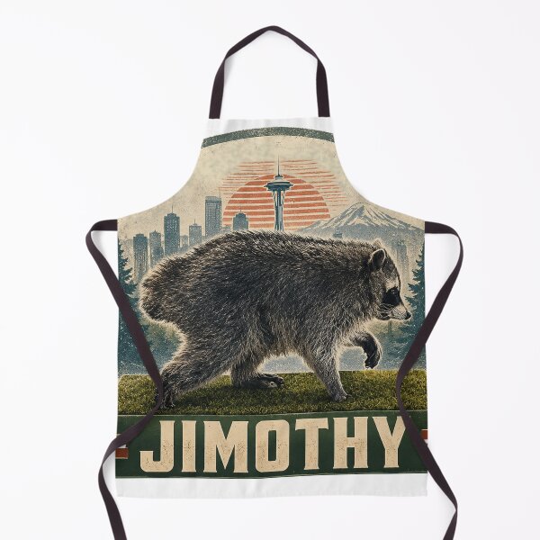 Item preview, Jimothy Viral Raccoon – Funny Trash Panda, Seattle Wildlife designed and sold by Mohamedeinoo.