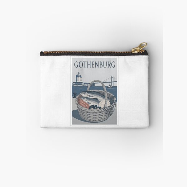 Item preview, Gothenburg Seafood Basket Travel Poster designed and sold by Beyond Destinations.