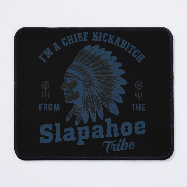 Item preview, Edgy Tribal Parody Chief Text Graphic designed and sold by TypoEmporium.