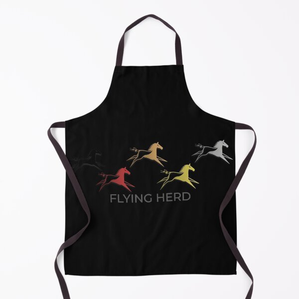 Item preview, Five Galloping Steeds Color Spectrum Graphic designed and sold by TypoEmporium.