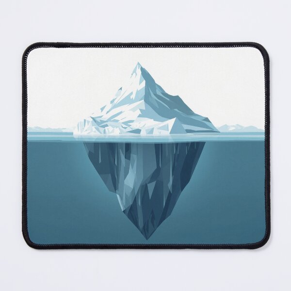 Item preview, Iceberg Mountain - What Lies Beneath designed and sold by RoyArt0.
