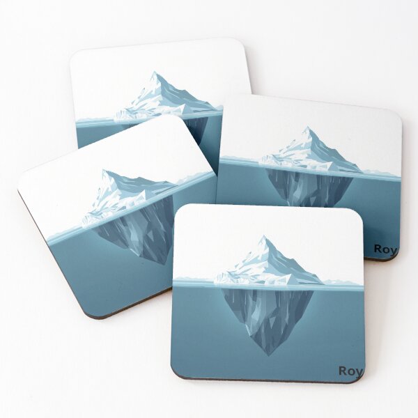 Item preview, Iceberg Mountain - What Lies Beneath designed and sold by RoyArt0.