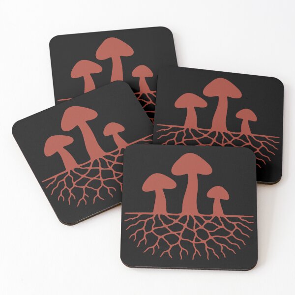 Item preview, Hidden Network – Fungi and Mycelium as Rock Signs designed and sold by petroglyphe.