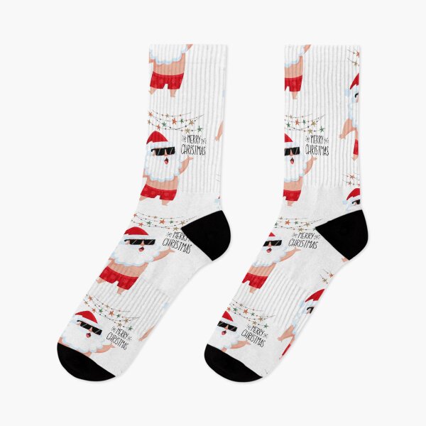 Item preview, Funny Beach Santa Merry Christmas Summer Vacation designed and sold by     Sela Art .