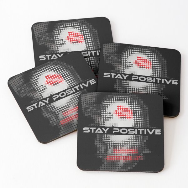 Item preview, Dithered Profile With Red Accent Dot Art designed and sold by TypoEmporium.