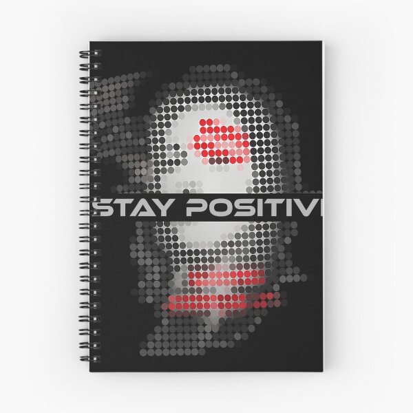 Item preview, Dithered Profile With Red Accent Dot Art designed and sold by TypoEmporium.
