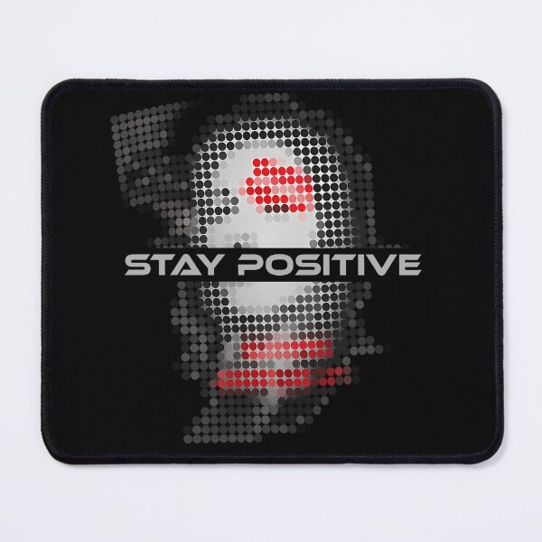 Item preview, Dithered Profile With Red Accent Dot Art designed and sold by TypoEmporium.