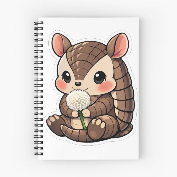 Item preview, Cute Baby Armadillo Holding A Dandelion designed and sold by Owcomm.