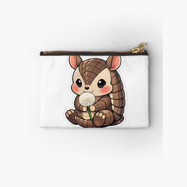 Item preview, Cute Baby Armadillo Holding A Dandelion designed and sold by Owcomm.