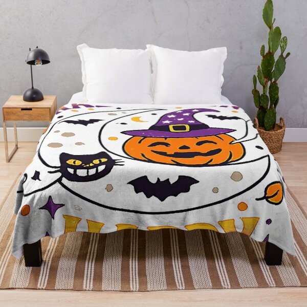 Item preview, Happy Halloween Cute Jack O Lantern Pumpkin Witch designed and sold by The secret storage room.