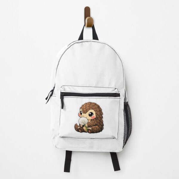 Item preview, Cute Baby Pangolin Holding White Dandelion designed and sold by Owcomm.