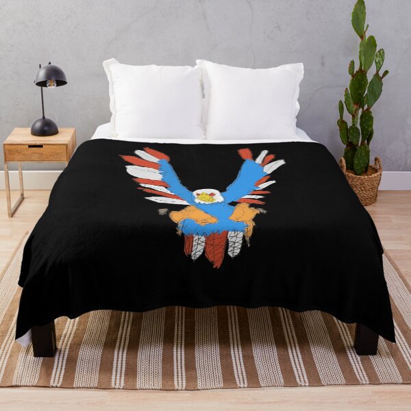 Item preview, Vibrant Hand Drawn Flying Bird Emblem designed and sold by WhimsyWephy.
