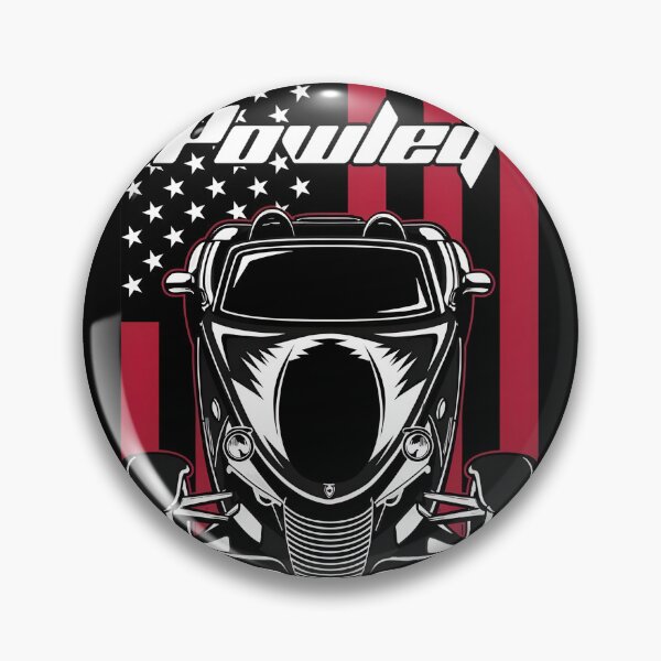 Item preview, Prowler Silhouette USA Retro Auto Art designed and sold by WhimsyWephy.