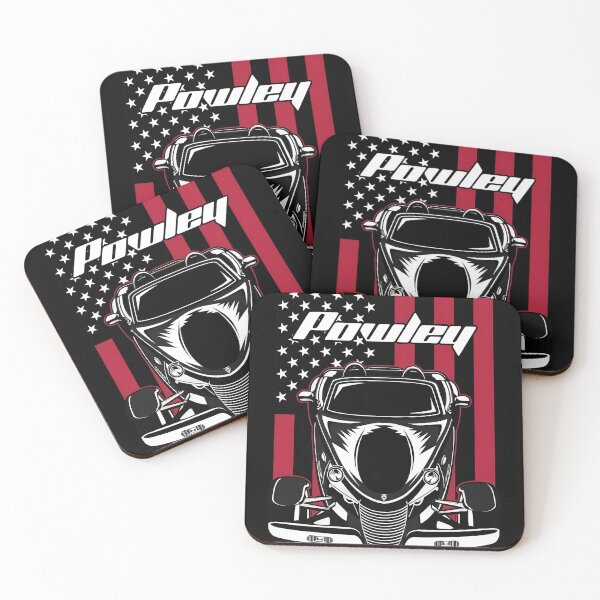 Item preview, Prowler Silhouette USA Retro Auto Art designed and sold by WhimsyWephy.