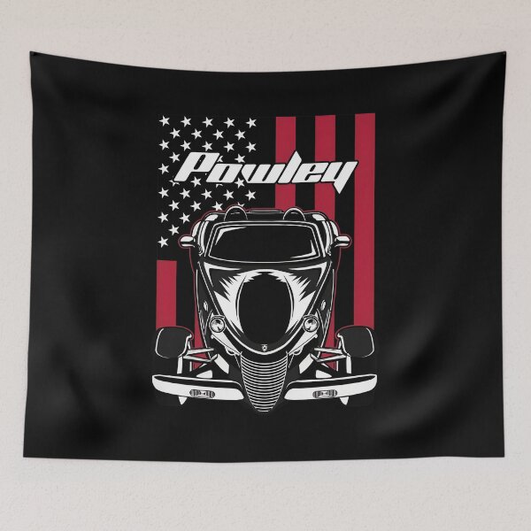 Item preview, Prowler Silhouette USA Retro Auto Art designed and sold by WhimsyWephy.