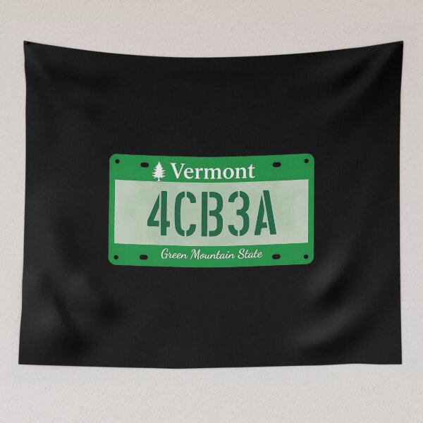 Item preview, Vermont Mountain State Plate  designed and sold by WhimsyWephy.