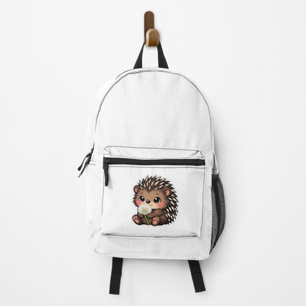 Item preview, Cute Little Hedgehog Holding A Dandelion designed and sold by Owcomm.