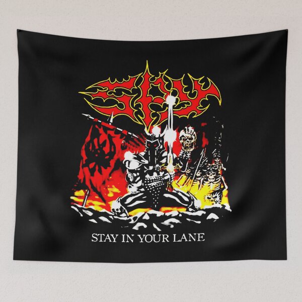 Item preview, Red Typography With Yellow Stroke designed and sold by ShadeFall.